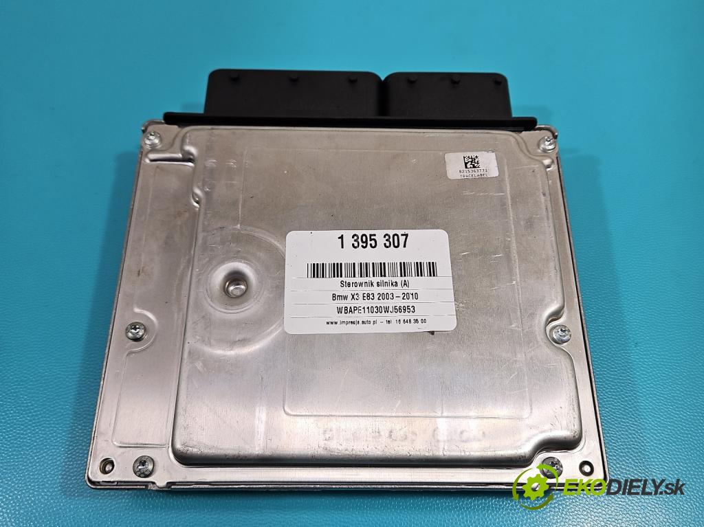 Bmw X3 E83 2003-2010 2.0d 177 HP automatic 130 kW 1995 cm3 5- riadiaca jednotka motora 0281013924