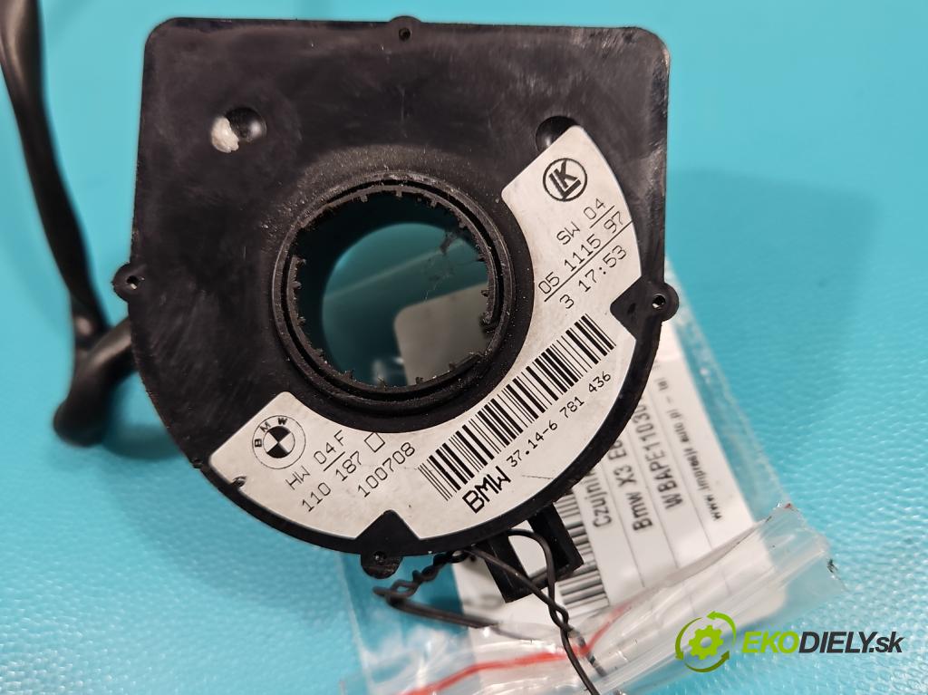 Bmw X3 E83 2003-2010 2.0d 177 hp automatic 130 kW 1995 cm3 5- snímač úhlu otáčet se: 6781436