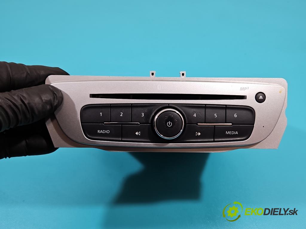 Renault Scenic III 2009-2016 1.6 dci 131 HP manual 96 kW 1598 cm3 5- Radio originál 281154696R