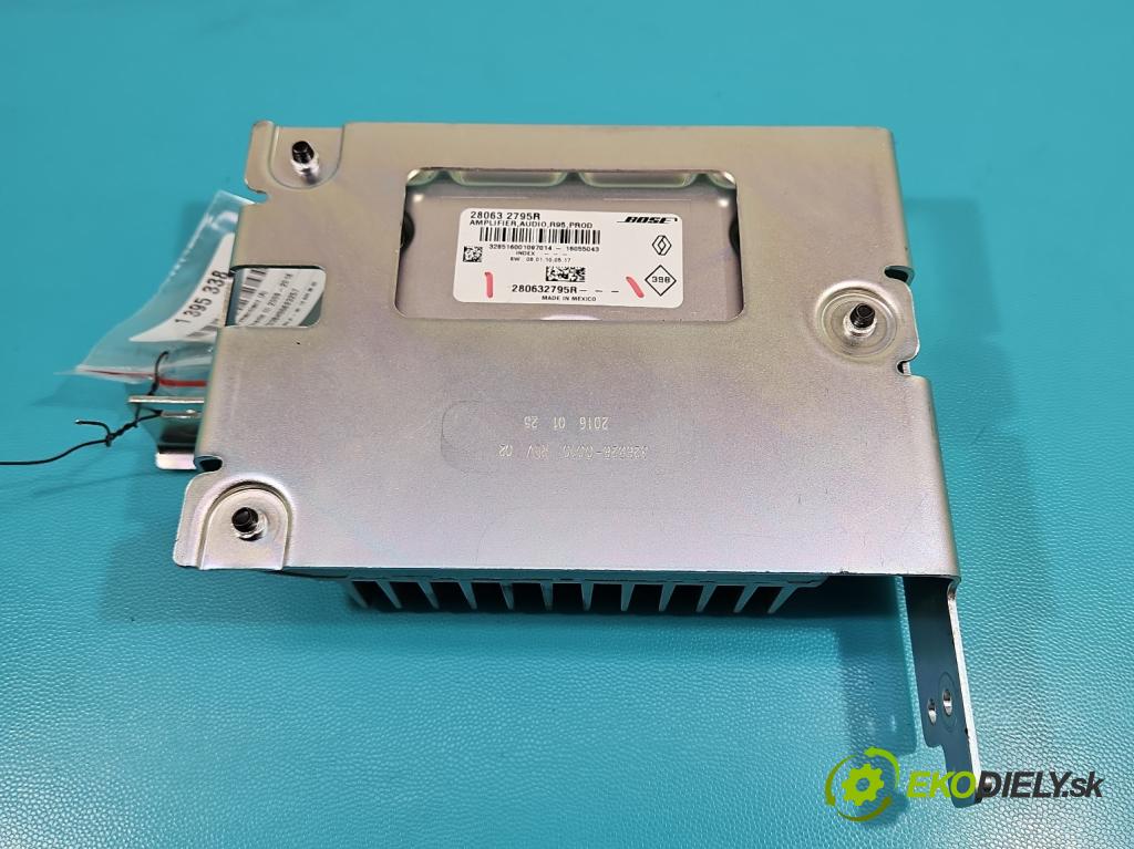 Renault Scenic III 2009-2016 1.6 dci 131 HP manual 96 kW 1598 cm3 5- Zesilovač: 280632795R (Zosilňovače)