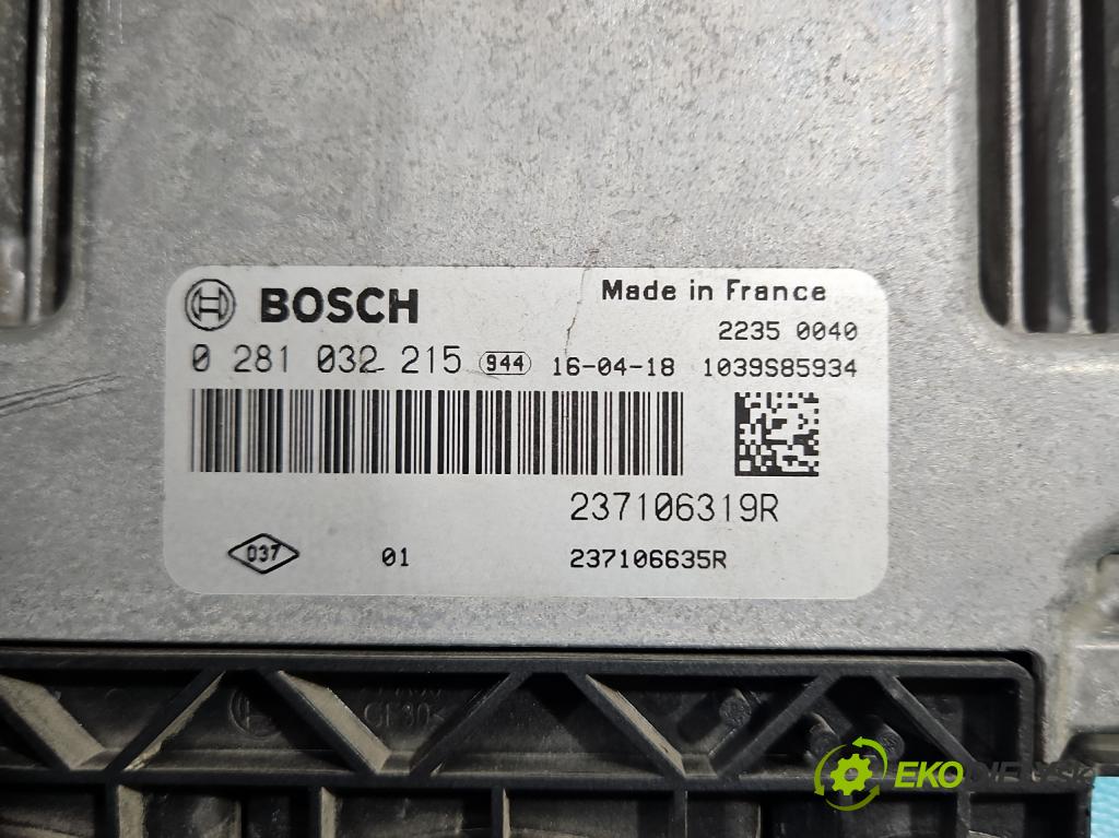 Renault Scenic III 2009-2016 1.6 dci 131 HP manual 96 kW 1598 cm3 5- riadiaca jednotka motora 0281032215