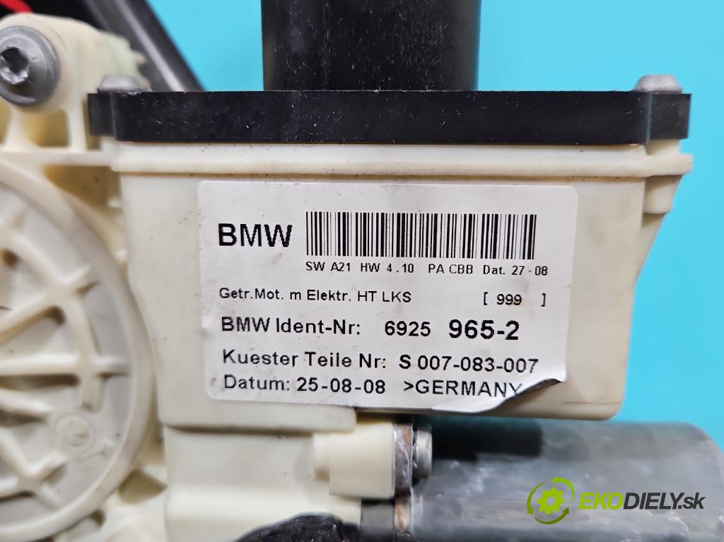 Bmw X3 E83 2003-2010 2.0d 177 hp automatic 130 kW 1995 cm3 5- mechanismus stahování zadní levý 0130822237
