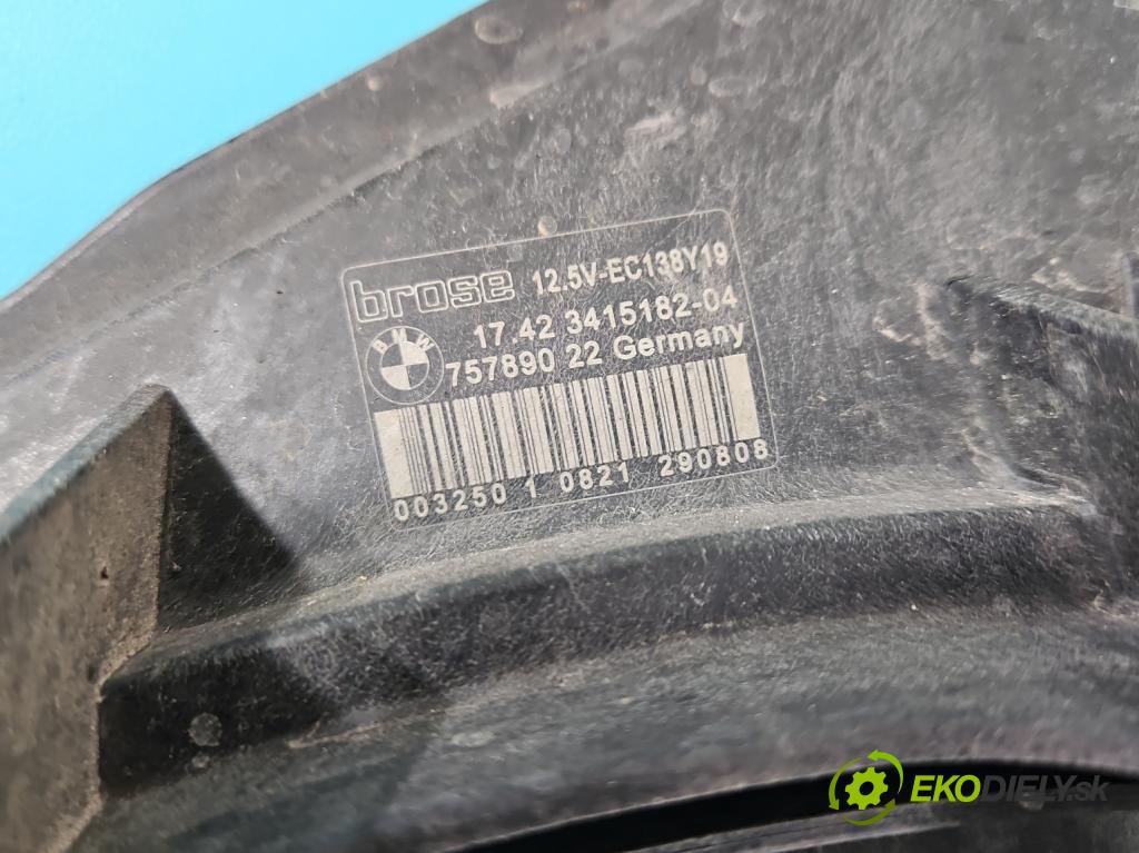 Bmw X3 E83 2003-2010 2.0d 177 HP automatic 130 kW 1995 cm3 5- Ventilátor chladiča 757890