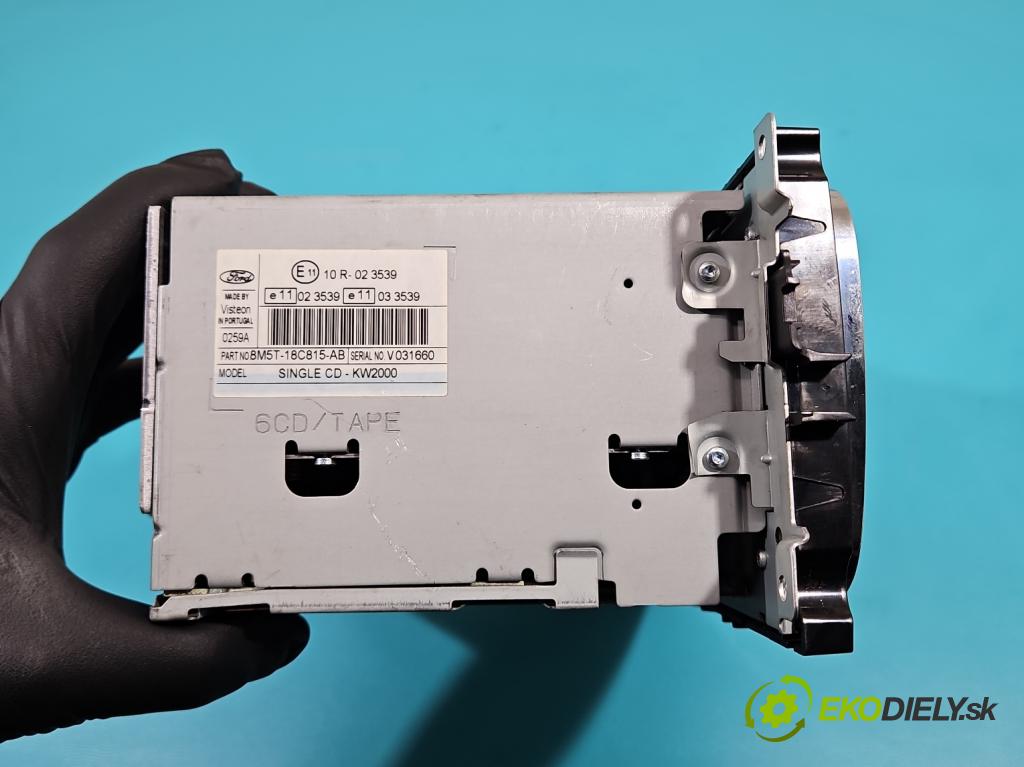 Ford Focus Mk2 2004-2011 1.8 tdci 116 HP manual 85 kW 1753 cm3 4- Radio originál 8M5T-18C815-AB
