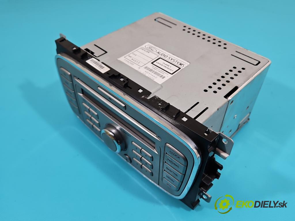 Ford Focus Mk2 2004-2011 1.8 tdci 116 HP manual 85 kW 1753 cm3 4- Radio originál 8M5T-18C815-AB