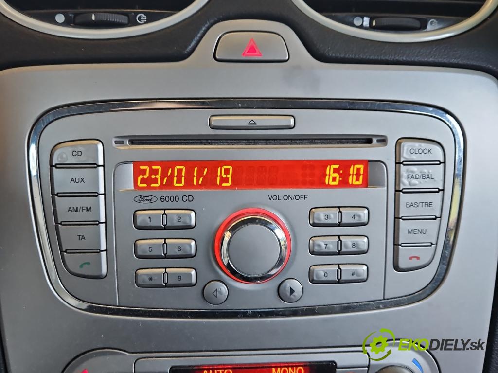 Ford Focus Mk2 2004-2011 1.8 tdci 116 HP manual 85 kW 1753 cm3 4- Radio originál 8M5T-18C815-AB