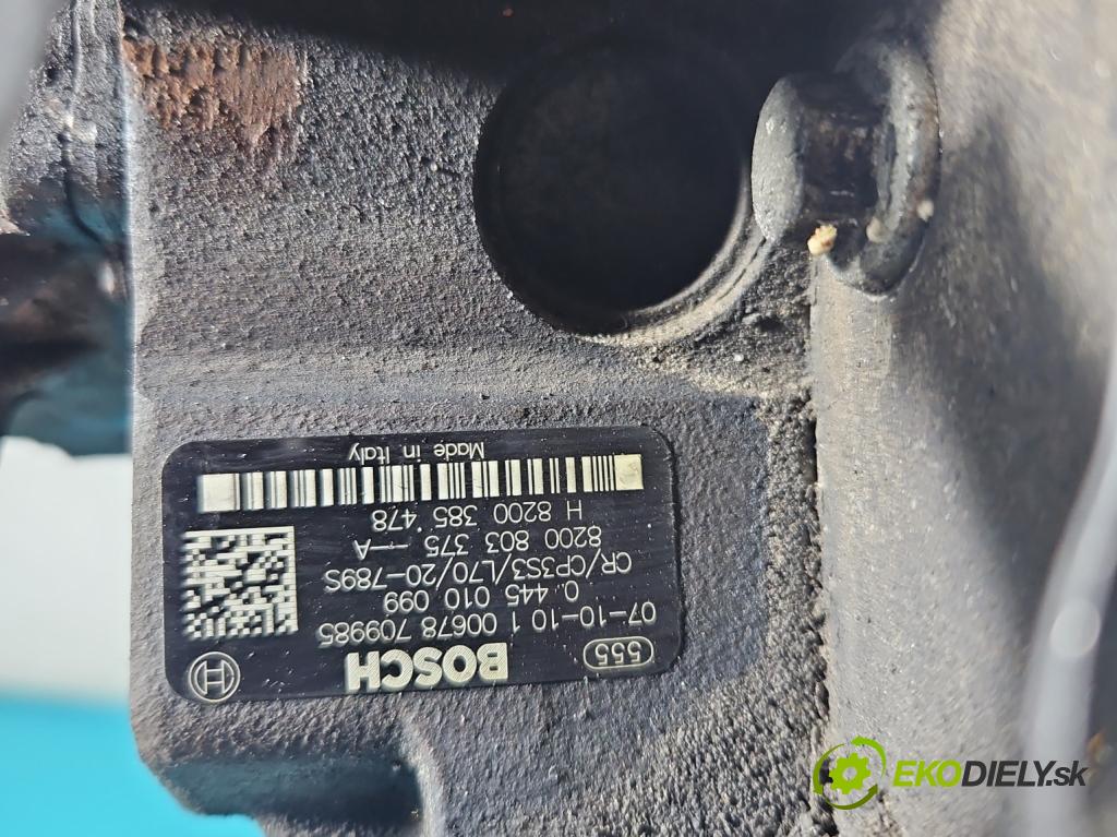 Opel Vivaro 2001-2014 2.0 cdti 114 HP manual 84 kW 1995 cm3 5- čerpadlo vstrekovacia 0445010099 (Vstrekovacie čerpadlá)