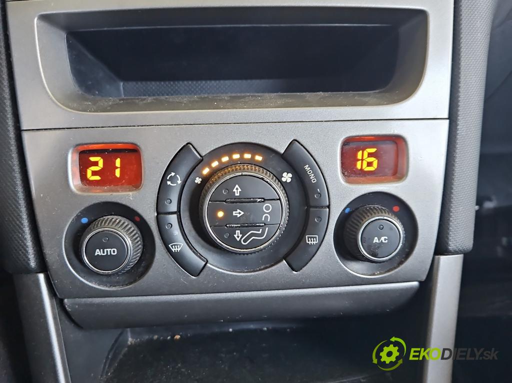 Peugeot 308 I 2007-2013 1.6 hdi 114 HP manual 84 kW 1560 cm3 5- panel kúrenia 96718462XT-00