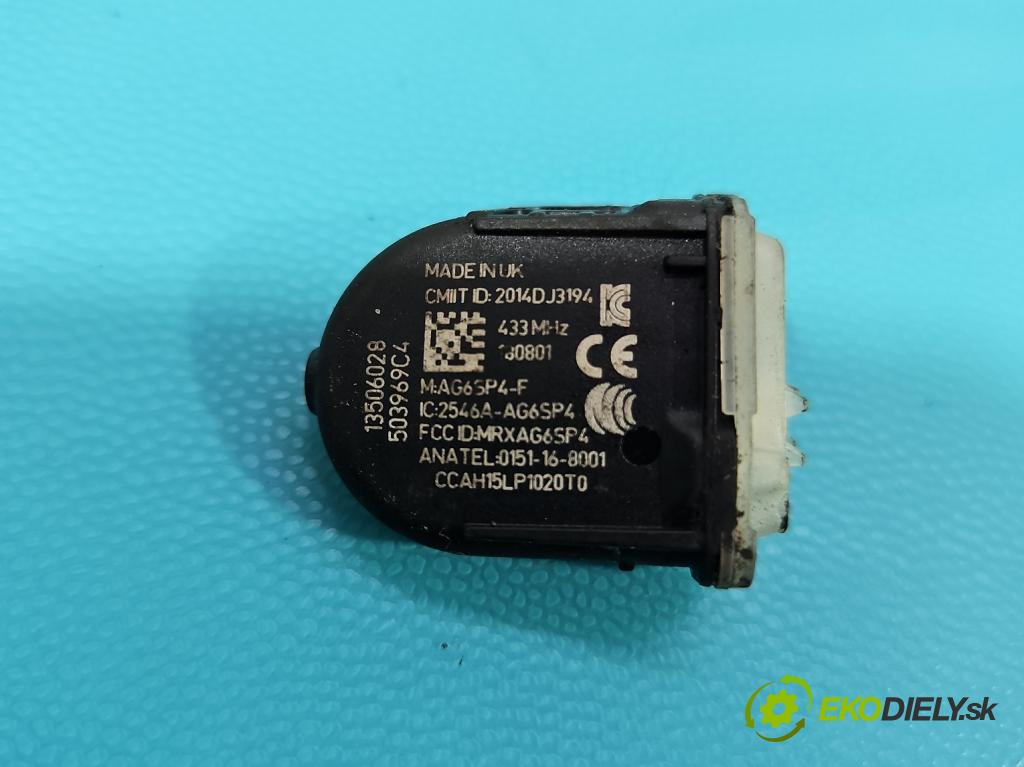 Opel Astra V 2015- 1.6 cdti 110 hp manual 81 kW 1598 cm3 5- snímač tlaku pneumatika 2014DJ3194 (Snímače tlaku v pneumatikách)