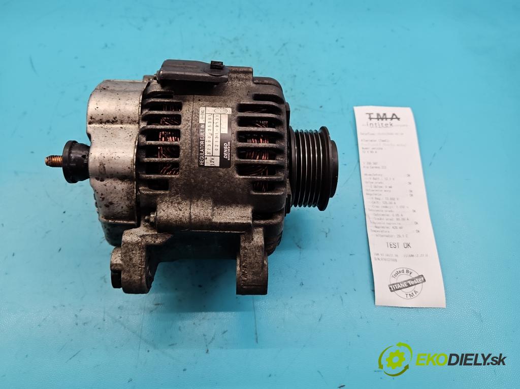 Kia Carens III  2006-2013 2.0 16V 144 HP manual 106 kW 1998 cm3 5- Alternator 37300-25301 (Alternátory)