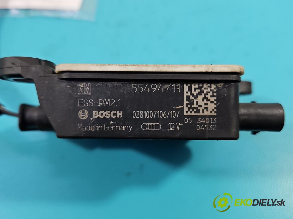 Opel Astra V  2015- 1.6 cdti 110 hp manual 81 kW 1598 cm3 5- Sonda lambda 55494711 (Lambda sondy)
