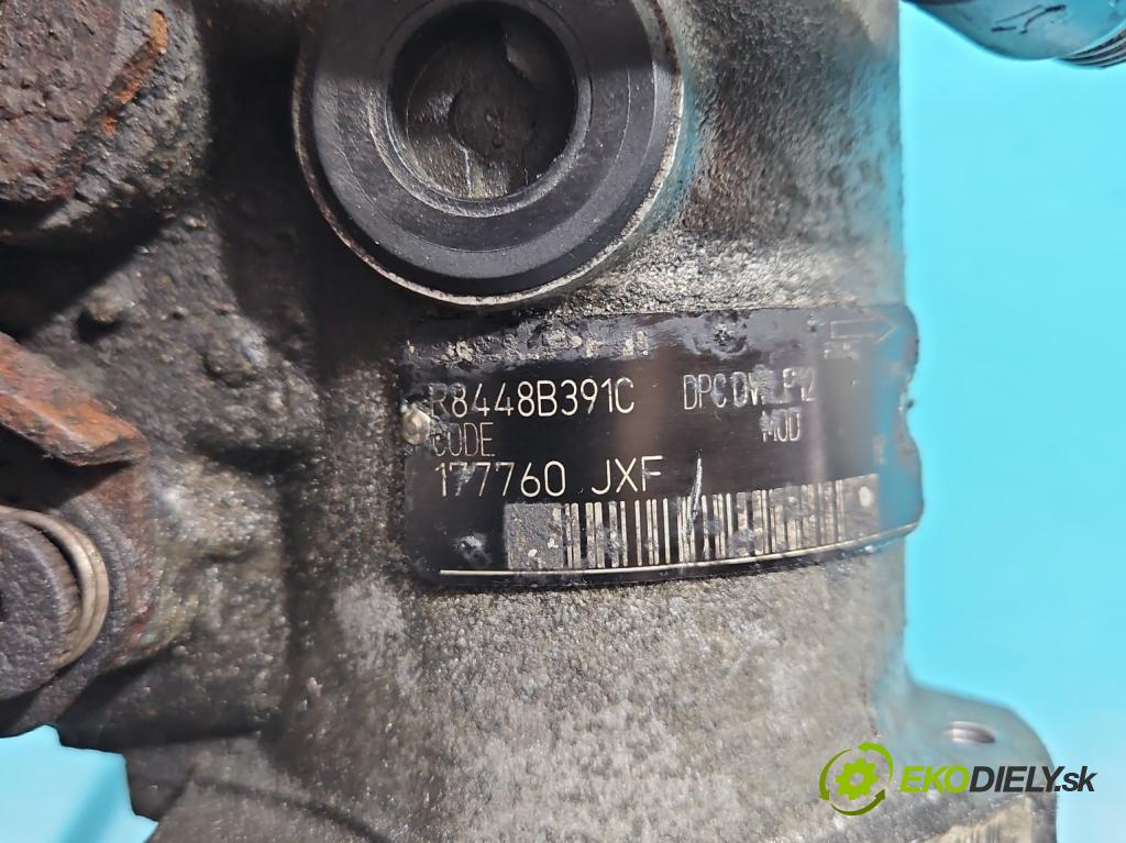 Peugeot Partner I 1996-2008 1.9d 69KM manual 51 kW 1868 cm3 5- čerpadlo vstrekovacia R8448B391C (Vstrekovacie čerpadlá)