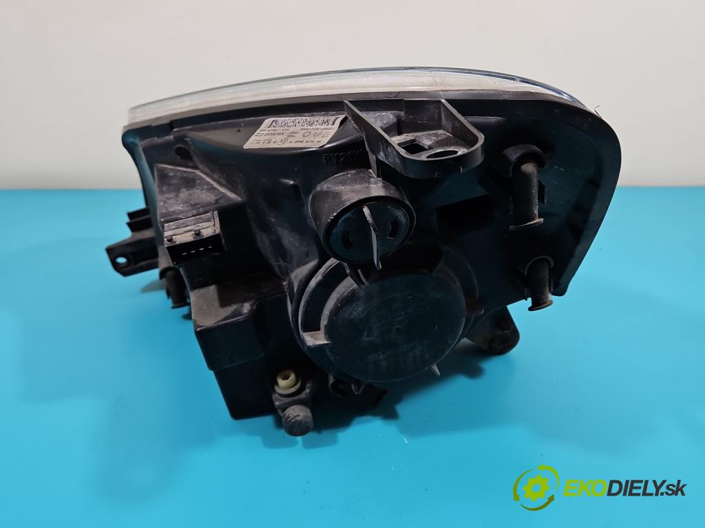 Peugeot Partner I 1996-2008 1.9d 69KM manual 51 kW 1868 cm3 5- Reflektor: pravý 9644150880 (Pravé)