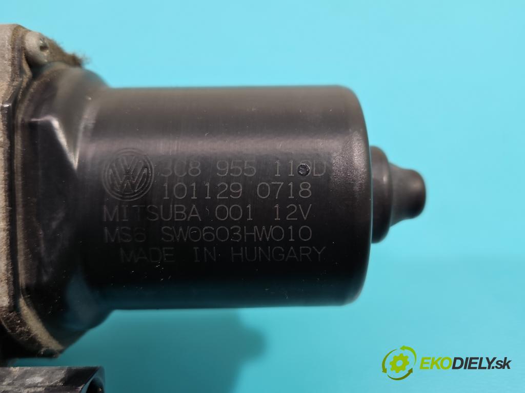 Vw Passat CC 2008-2016 2.0 tdi 140 hp manual 103 kW 1968 cm3 4- motor stěračů přední