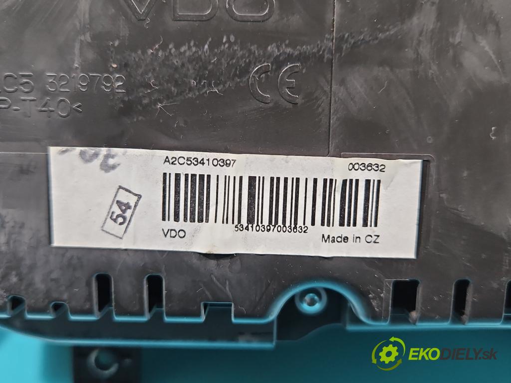 Vw Passat CC 2008-2016 2.0 tdi 140 HP manual 103 kW 1968 cm3 4- prístrojovka/ budíky 3C8920870J (Prístrojové dosky, displeje)
