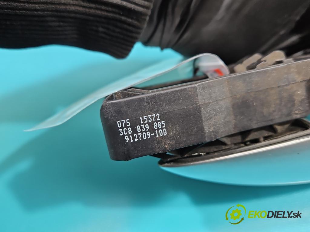 Vw Passat CC 2008-2016 2.0 tdi 140 HP manual 103 kW 1968 cm3 4- rukoväť predné ľavé mimo: 3C8839885 (Vonkajšie predné ľavé)