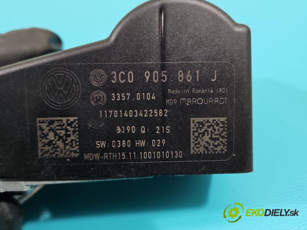 Vw Passat CC 2008-2016 2.0 tdi 140 HP manual 103 kW 1968 cm3 4- Blokáda: řízení: 3C0905861J (Ostatné)