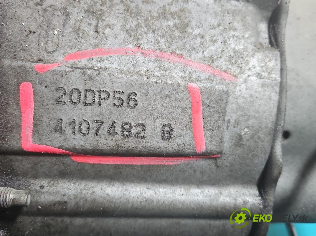 Citroen C4 Grand picasso I 2006-2013 1.6 16V 120 HP manual 88 kW 1598 cm3 5- prevodovka stupeň,rýchlosť manual 20DP56