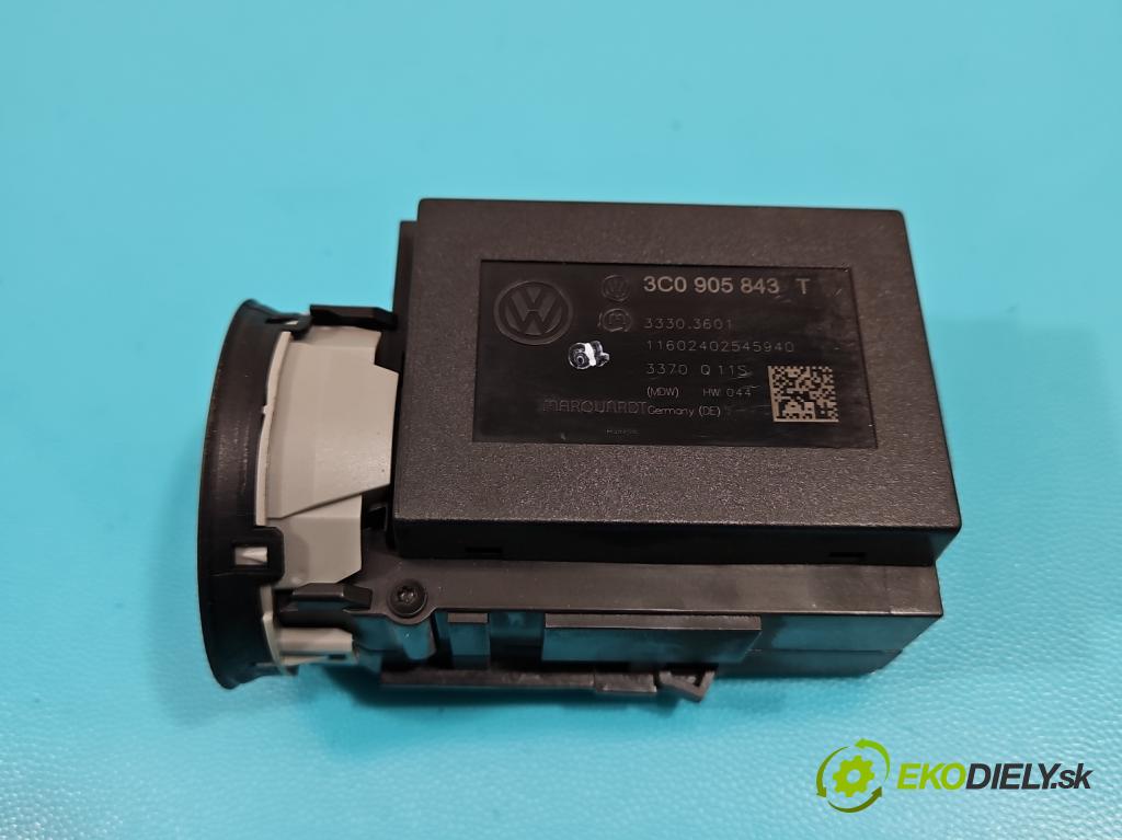 Vw Passat CC 2008-2016 2.0 tdi 140 HP manual 103 kW 1968 cm3 4- Spínačka 3C0905843T (Spínacie skrinky a kľúče)