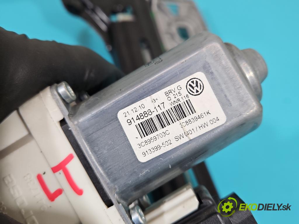 Vw Passat CC 2008-2016 2.0 tdi 140 hp manual 103 kW 1968 cm3 4- mechanismus stahování zadní levý 3C0959795B