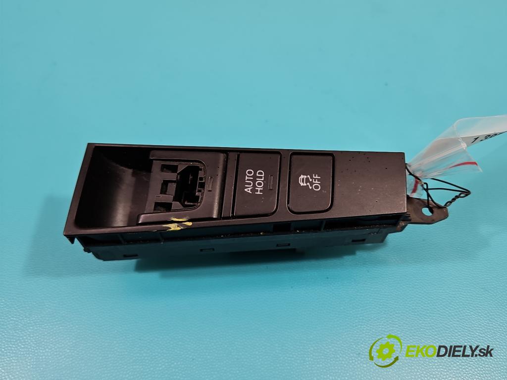Vw Passat CC 2008-2016 2.0 tdi 140 HP manual 103 kW 1968 cm3 4- prepínač brzda: ručný 3AB927137-3410-08S (Prepínače, spínače, tlačidlá a ovládače kúrenia)