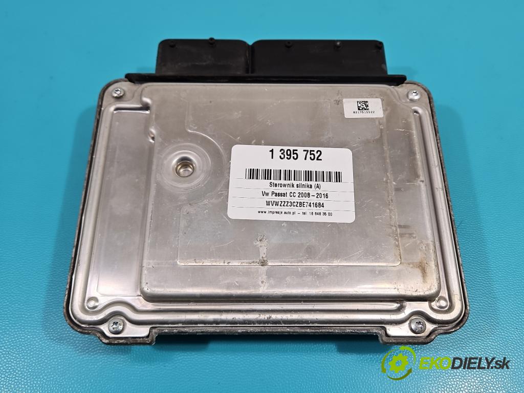 Vw Passat CC 2008-2016 2.0 tdi 140 HP manual 103 kW 1968 cm3 4- riadiaca jednotka motora 03L907309N