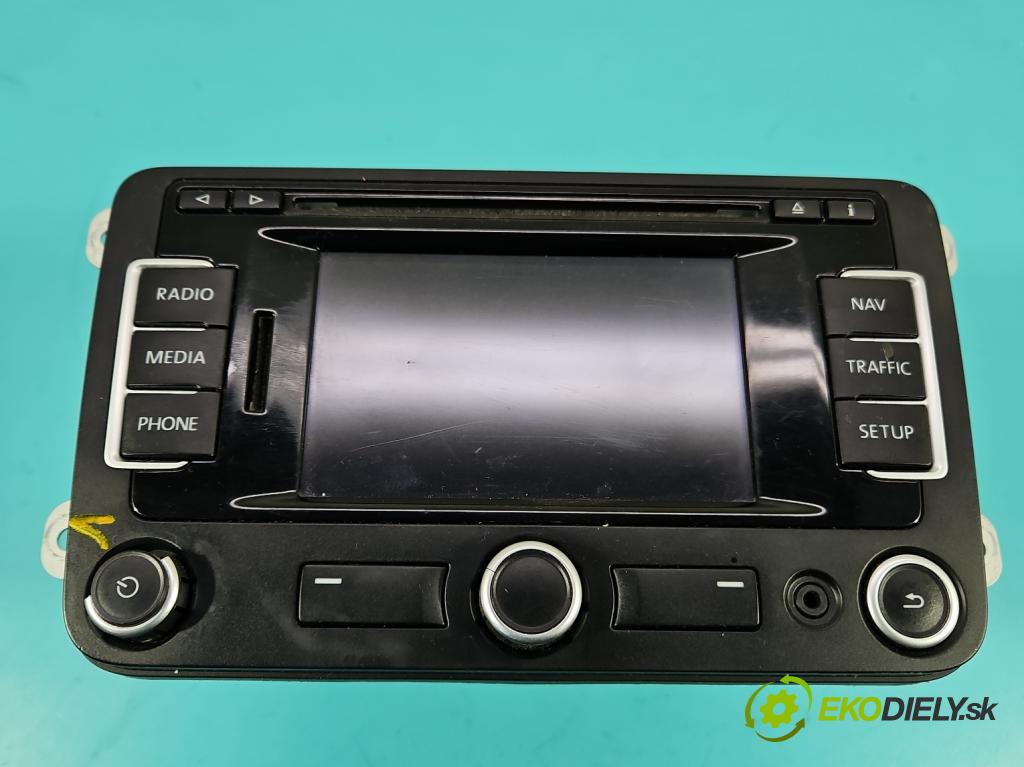 Vw Passat CC 2008-2016 2.0 tdi 140 HP manual 103 kW 1968 cm3 4- Radio originál 3C0035279