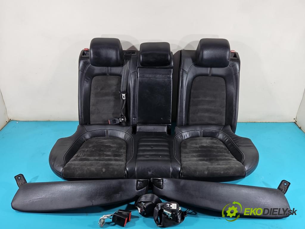 Vw Passat CC 2008-2016 2.0 tdi 140 HP manual 103 kW 1968 cm3 4- Pohovka: zadné  (Sedačky, sedadlá)