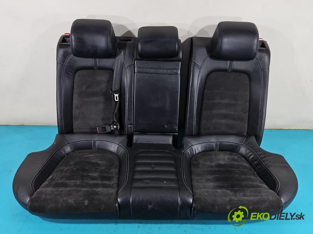 Vw Passat CC 2008-2016 2.0 tdi 140 HP manual 103 kW 1968 cm3 4- Pohovka: zadné  (Sedačky, sedadlá)