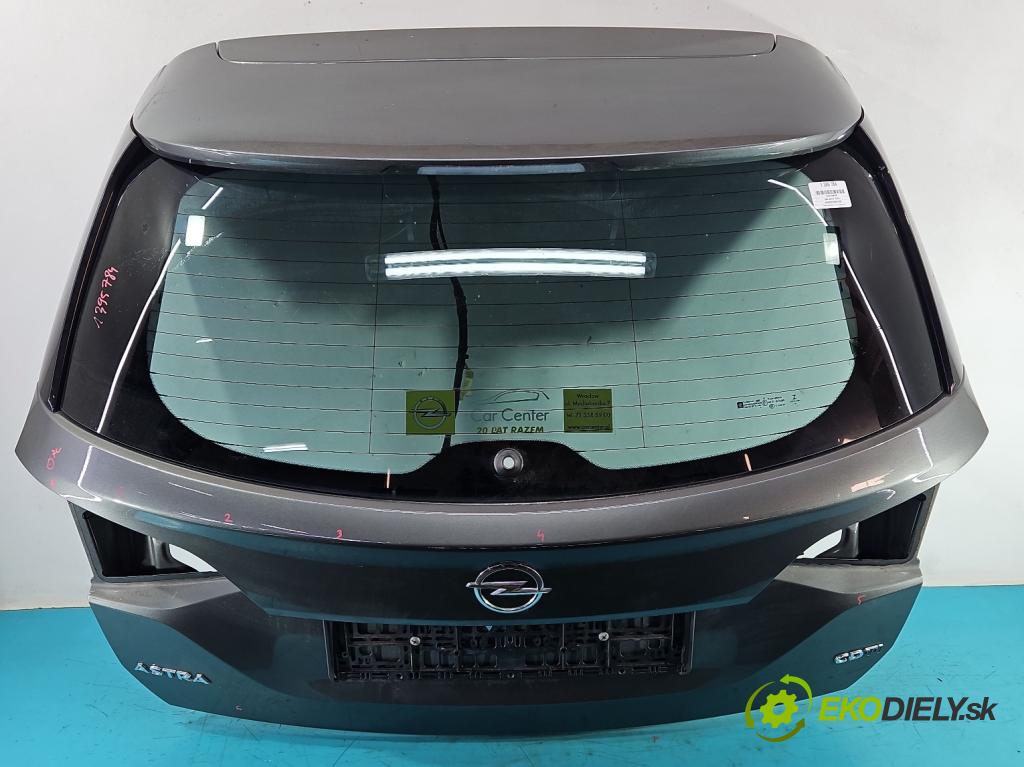 Opel Astra V  2015- 1.6 cdti 110 hp manual 81 kW 1598 cm3 5- zadní kufrové dveře  (Zadní kapoty)