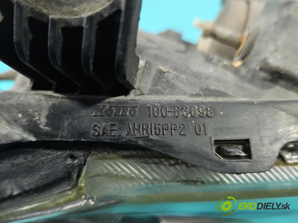 Nissan Murano Z50 2003-2008 3.5 V6 241KM automatic 177 kW 3498 cm3 5- Reflektor: pravý 100-62698 (Pravé)