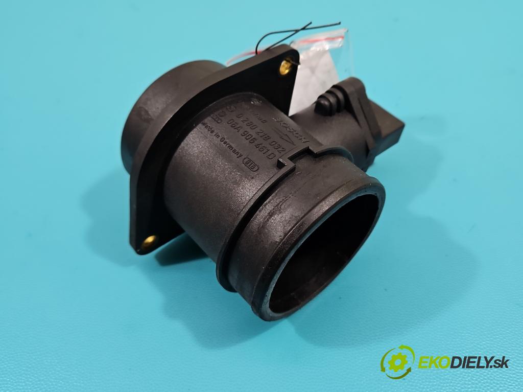 Vw Passat B5 1995-2005 1.8 T 150 HP manual 110 kW 1781 cm3 4- průtokoměr: 0280218032 (Váhy vzduchu)