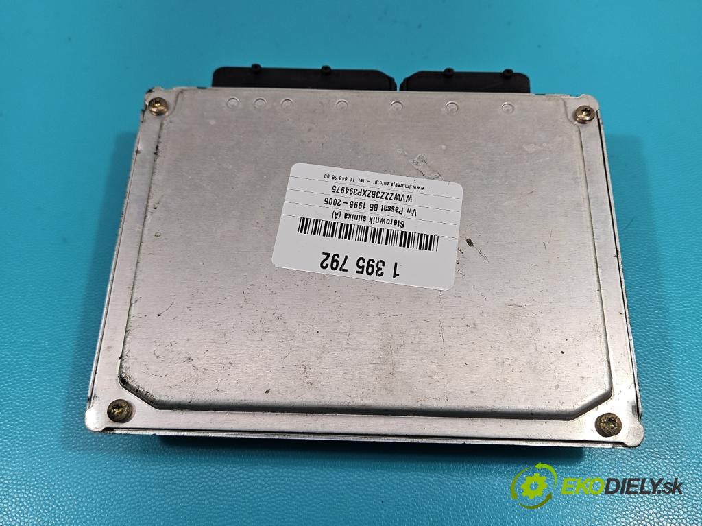 Vw Passat B5 1995-2005 1.8 T 150 hp manual 110 kW 1781 cm3 4- řídící jednotka motoru 4B0906018B