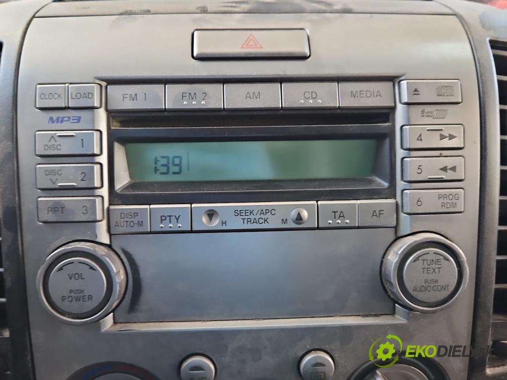 Ford Ranger IV 1998-2011 2.5 tdci 143 hp manual 105 kW 2500 cm3 5- Radio továrna: US1666DSXA