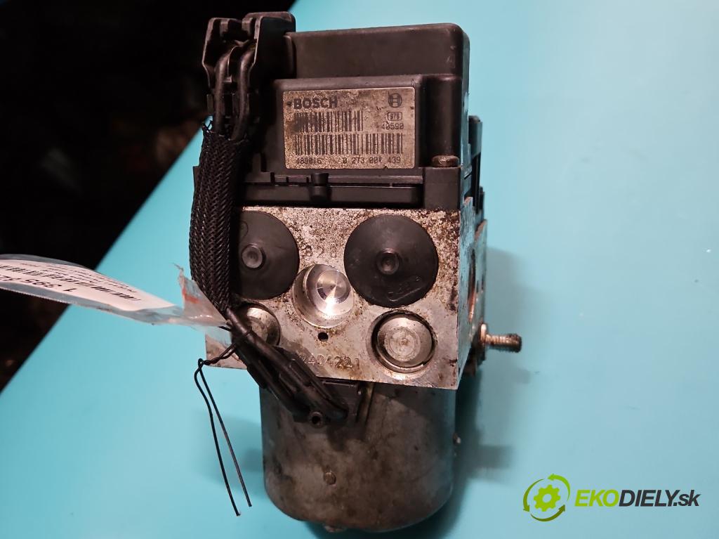 Peugeot Partner I 1996-2008 1.9d 69KM manual 51 kW 1868 cm3 5- čerpadlo abs 0273004439 (Pumpy brzdové)