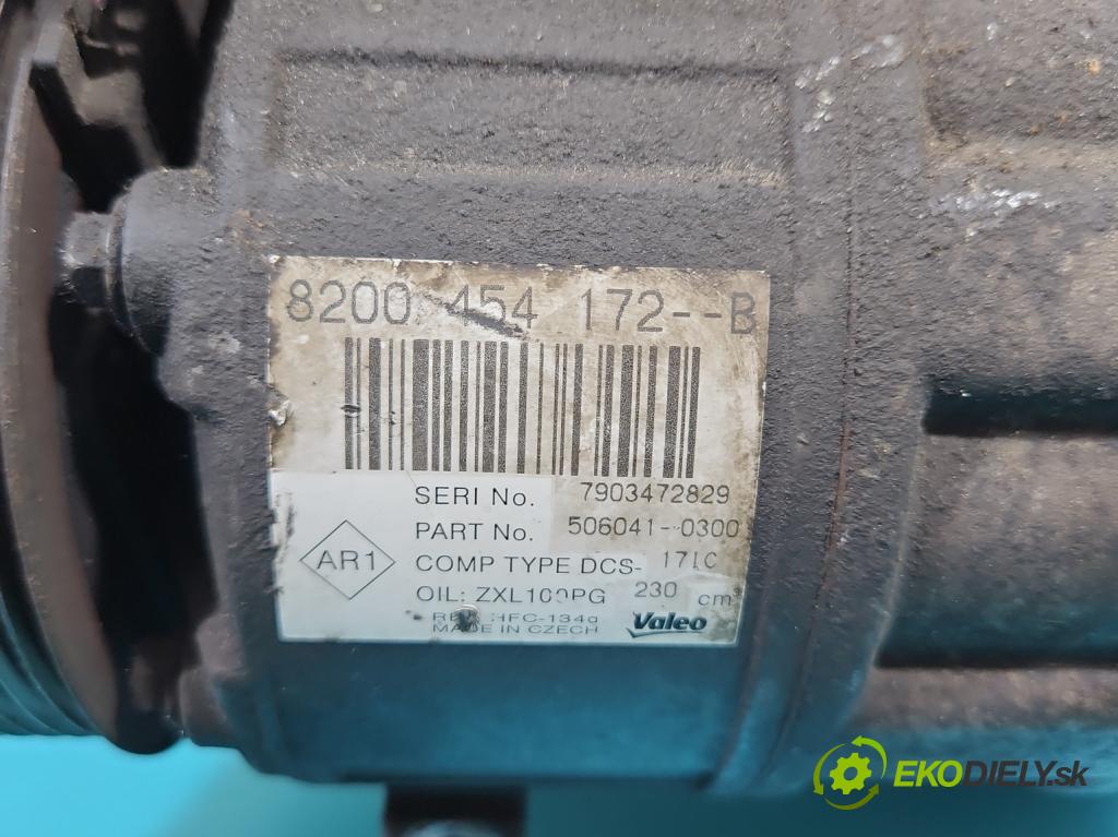 Opel Vivaro 2001-2014 2.0 cdti 114 hp manual 84 kW 1995 cm3 5- Kompresor: klíma 8200454172 (Kompresory)