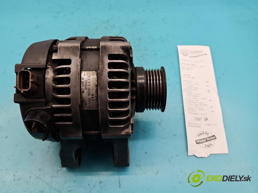 Ford Focus Mk2 2004-2011 1.6 tdci 90 HP manual 66 kW 1560 cm3 5- Alternator 3M5T-10300-PD (Alternátory)