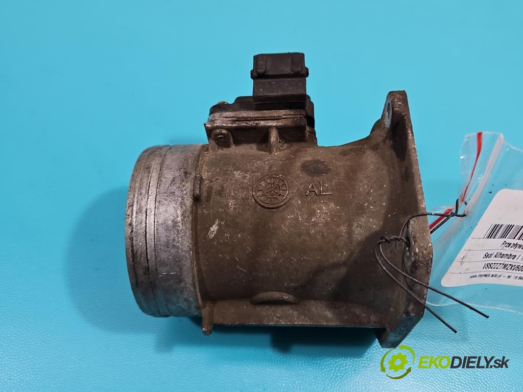 Seat Alhambra I 1996-2010 2.0 8V 116 HP manual 85 kW 1984 cm3 5- průtokoměr: 037906461B (Váhy vzduchu)