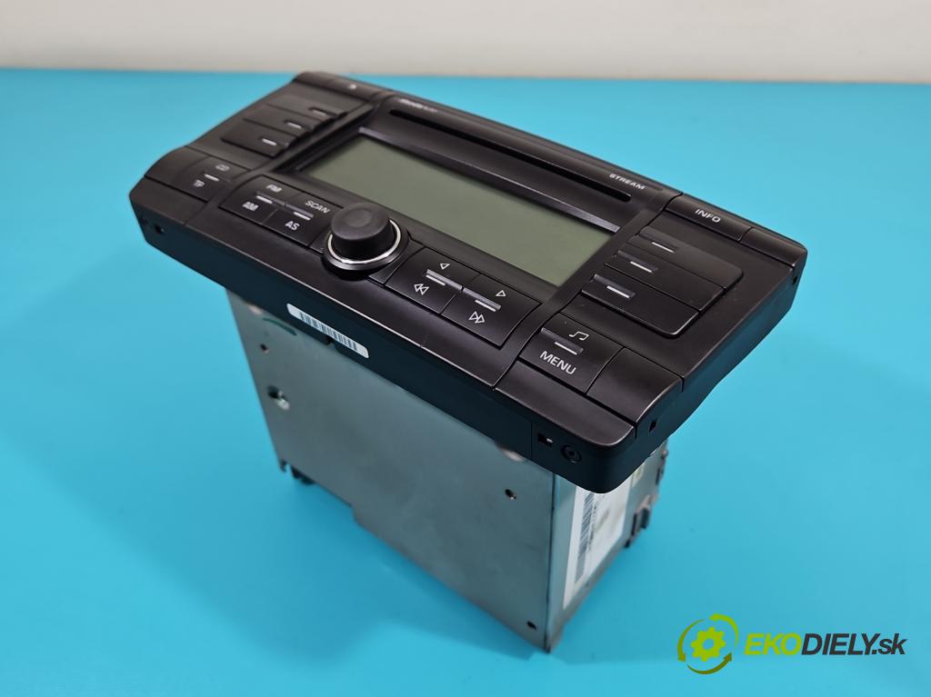 Skoda Octavia II 2004-2013 1.9 tdi 105 HP manual 77 kW 1896 cm3 5- Radio originál 1Z0035161B