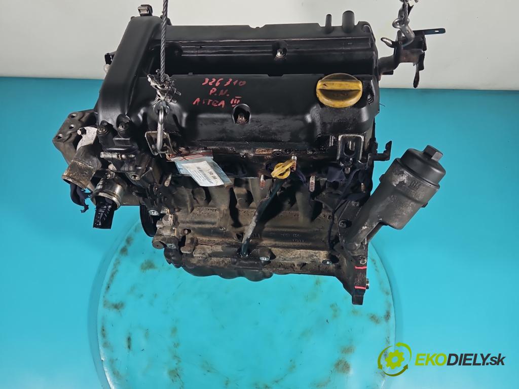 Opel Astra III 2004-2014 1.4 16V 90 HP manual 66 kW 1364 cm3 5- motor benzín: Z14XEP