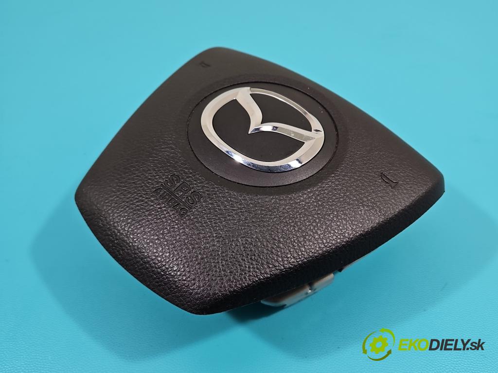 Mazda 6 II GH 2007-2012 2.0 16V 147 HP manual 108 kW 1999 cm3 5- airbag vzduch: Řidiči: T93402A (Airbagy)