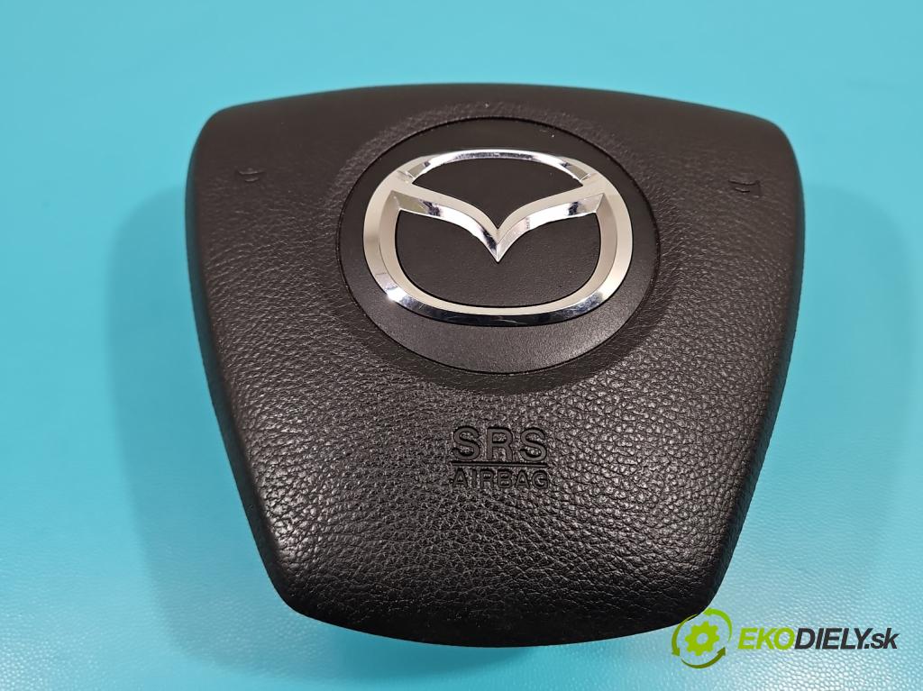 Mazda 6 II GH 2007-2012 2.0 16V 147 HP manual 108 kW 1999 cm3 5- airbag vzduch: Řidiči: T93402A (Airbagy)