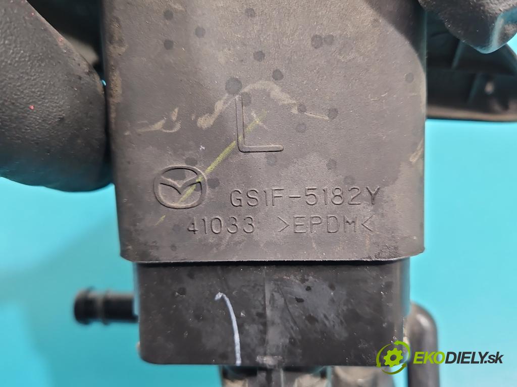 Mazda 6 II GH 2007-2012 2.0 16V 147 HP manual 108 kW 1999 cm3 5- ostrekovač reflektor: ľavý GS1F-5182Y (Motorček ostrekovačov)