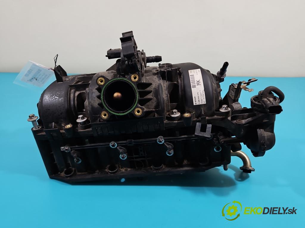 Opel Astra III 2004-2014 1.4 16V 90 HP manual 66 kW 1364 cm3 5- zvod nasávací 55559829 (Sacie potrubia)