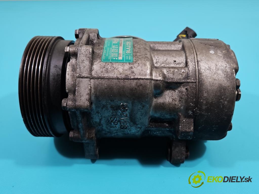 Vw Golf IV 1997-2003 1.9 tdi 131 hp manual 96 kW 1896 cm3 5- Kompresor: klíma 1J0820803F (Kompresory)