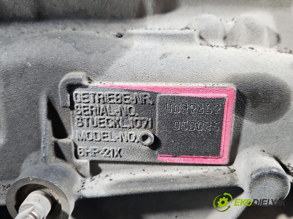 Bmw X3 E83 2003-2010 2.0d 177 HP automatic 130 kW 1995 cm3 5- prevodovka stupeň,rýchlosť automat 6HP-21X