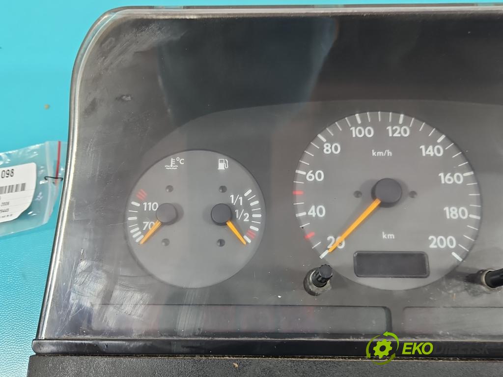 Vw LT II 1996-2006 2.5 tdi 95 HP manual 70 kW 2461 cm3 5- prístrojovka/ budíky 2D0919860F (Prístrojové dosky, displeje)