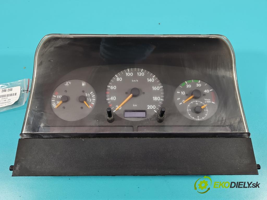 Vw LT II 1996-2006 2.5 tdi 95 HP manual 70 kW 2461 cm3 5- prístrojovka/ budíky 2D0919860F (Prístrojové dosky, displeje)