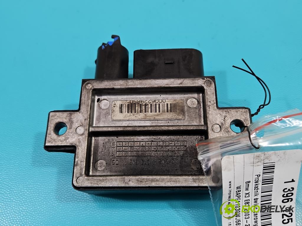 Bmw X3 E83 2003-2010 2.0d 177 HP automatic 130 kW 1995 cm3 5- Relé: svíčky: zařicích: 859172301 (Relé)