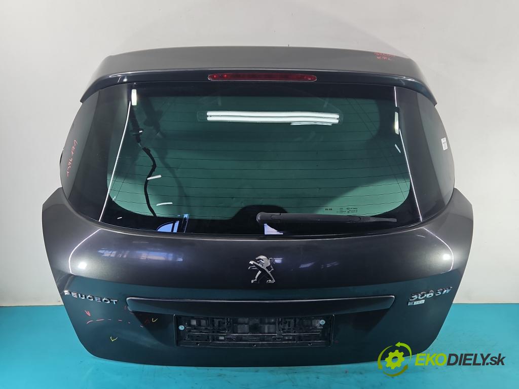 Peugeot 308 I 2007-2013 1.6 hdi 114 hp manual 84 kW 1560 cm3 5- zadní kufrové dveře  (Zadní kapoty)